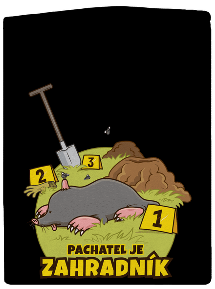 Pachatel je zahradník