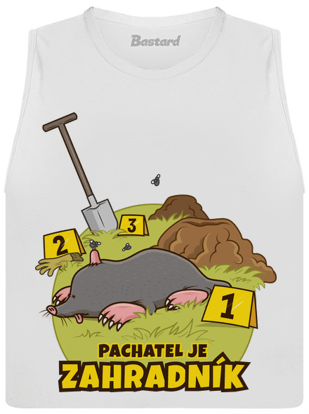 Pachatel je zahradník