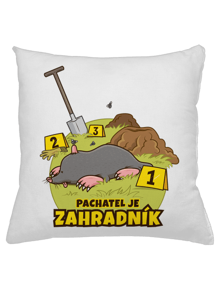 Pachatel je zahradník