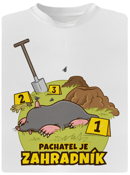 Pachatel je zahradník