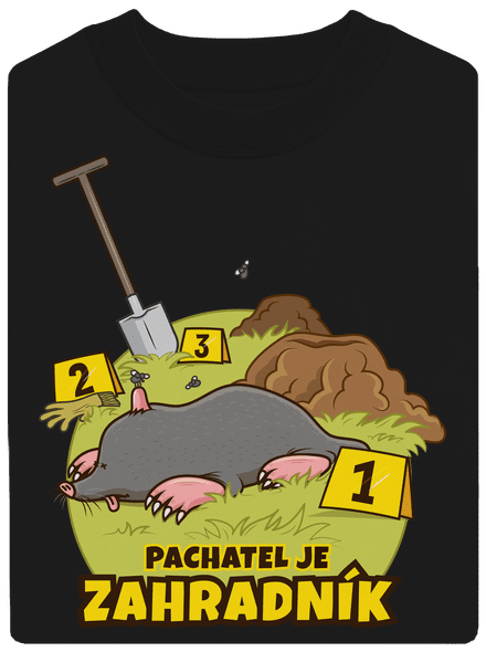 Pachatel je zahradník