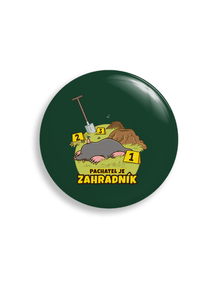 Pachatel je zahradník