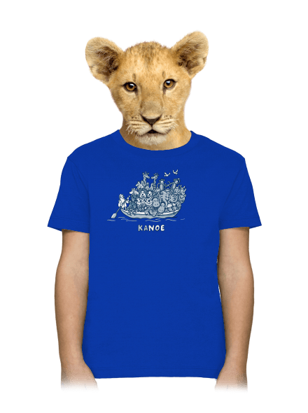 Noemova archa dětské tričko Royal Blue