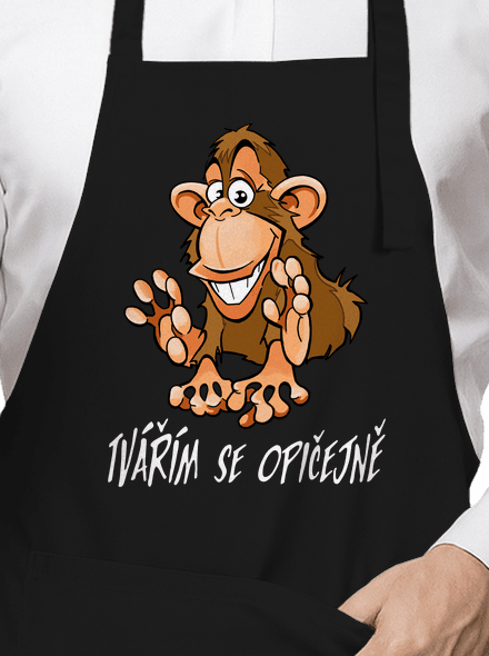 Tvářím se opičejně
