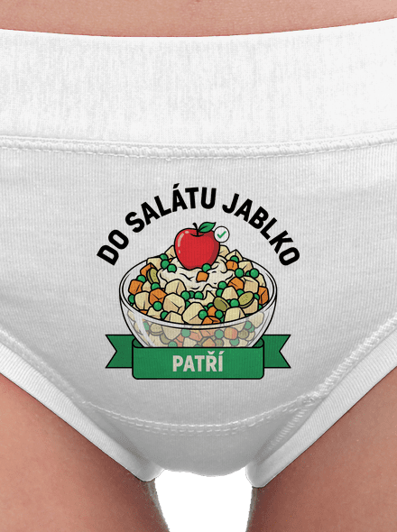 Do salátu jablko patří