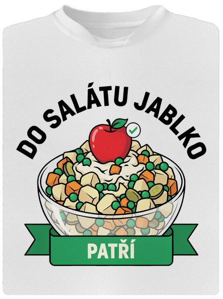 Do salátu jablko patří