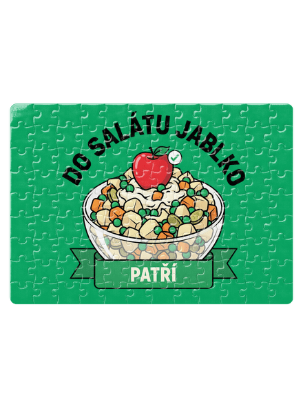 Do salátu jablko patří