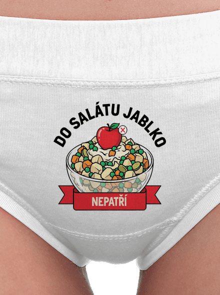 Do salátu jablko nepatří