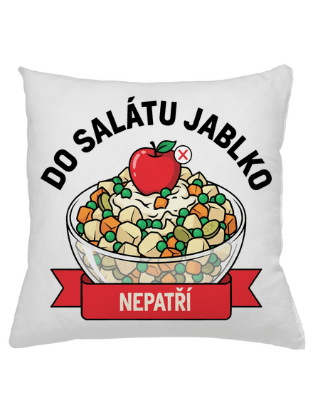 Do salátu jablko nepatří