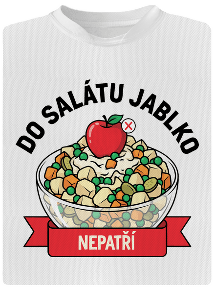 Do salátu jablko nepatří
