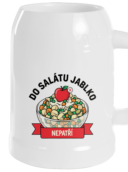 Do salátu jablko nepatří