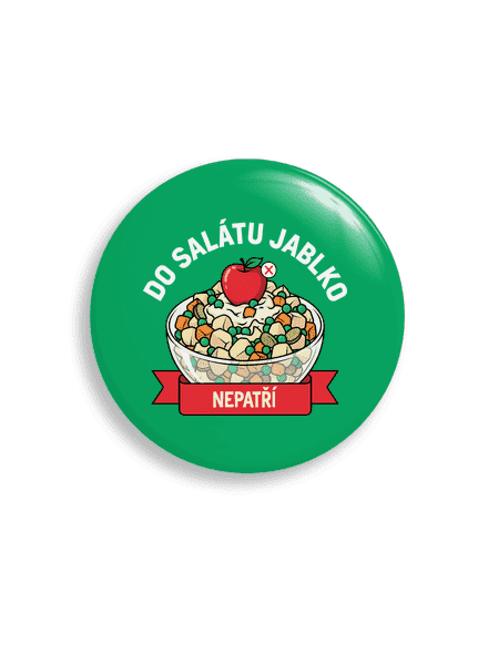 Do salátu jablko nepatří