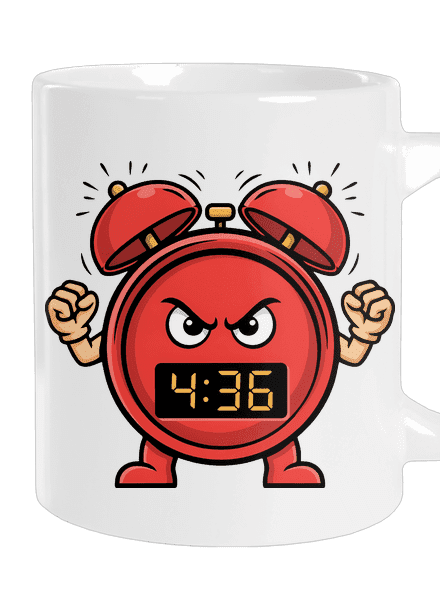 Naštvaný budík ve 4:36