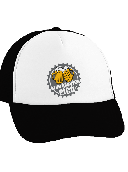 Klub řádných píčů kšiltovka Black cap