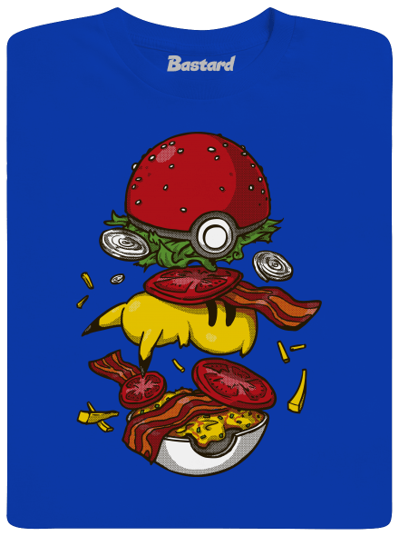 Pokémon burger dětské tričko Royal Blue