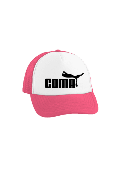 Coma kšiltovka Fluorescent Pink cap
