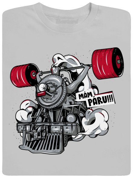 Lokomotiva pánské tričko Pacific Grey