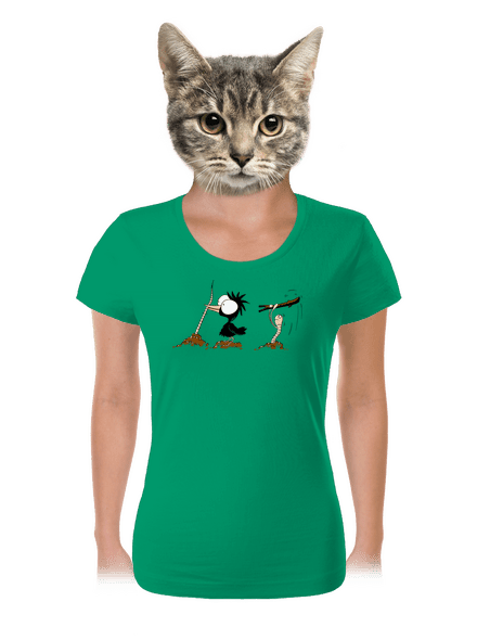 Nesprávný konec dámské tričko Kelly Green Mal