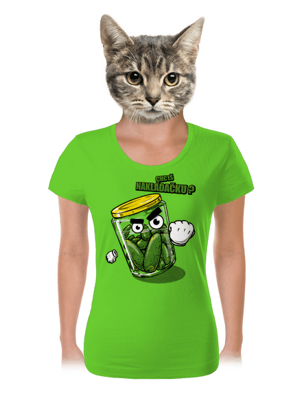 Nakládačka dámské tričko Apple Green