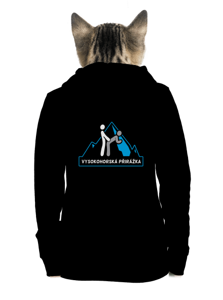 Vysokohorská přirážka dámská mikina na zip Black