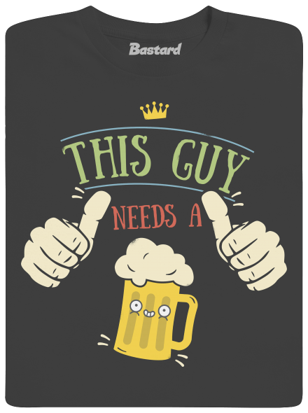 Tenhle týpek potřebuje pivo