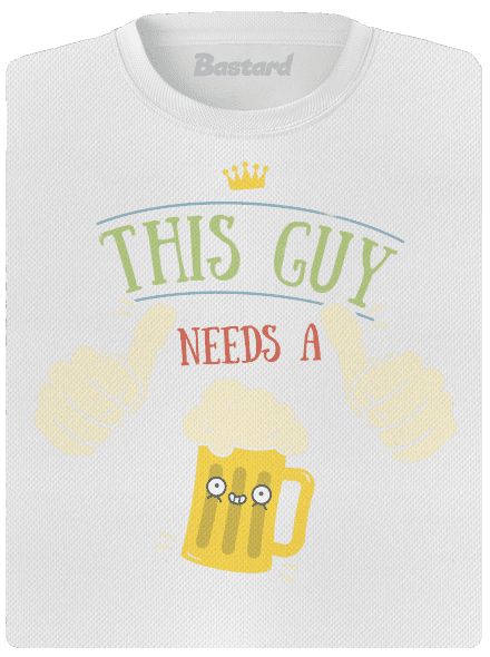 Tenhle týpek potřebuje pivo