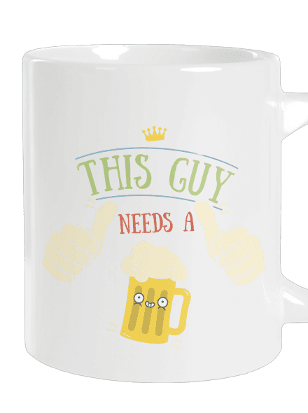 Tenhle týpek potřebuje pivo