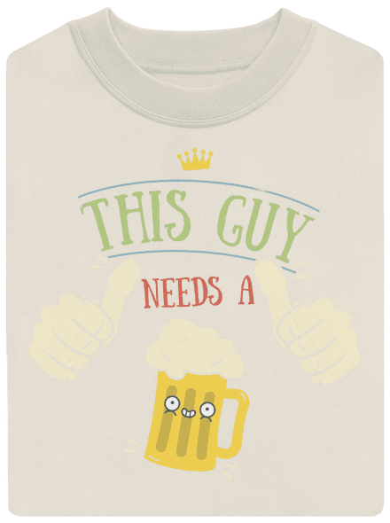 Tenhle týpek potřebuje pivo