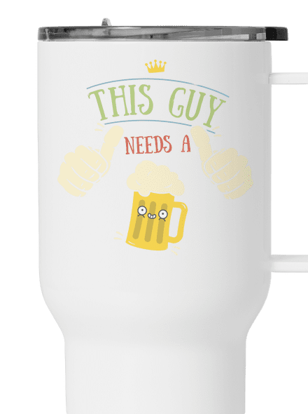 Tenhle týpek potřebuje pivo