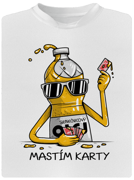Mastím karty