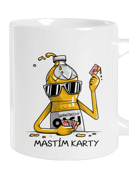 Mastím karty