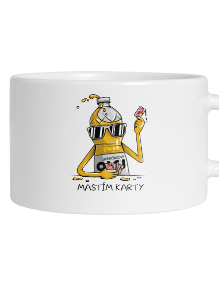 Mastím karty