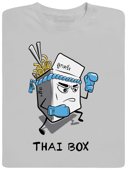Thai box pánské tričko  Pacific Grey