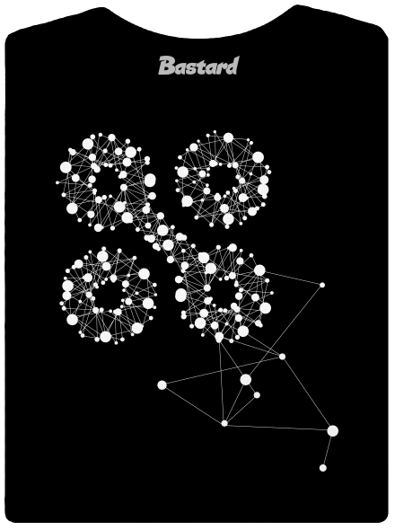 NYX Síť 15 let – bílý potisk