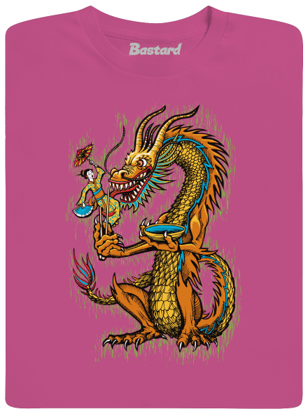 Hungry Dragon dětské tričko  Fuchsia