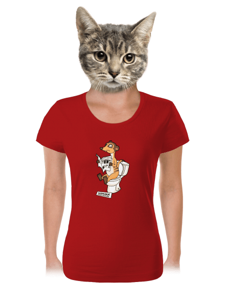 Surikaká dámské tričko Red Mal