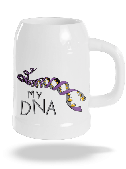 My DNA půllitr White
