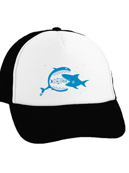 Rybky kšiltovka Black cap