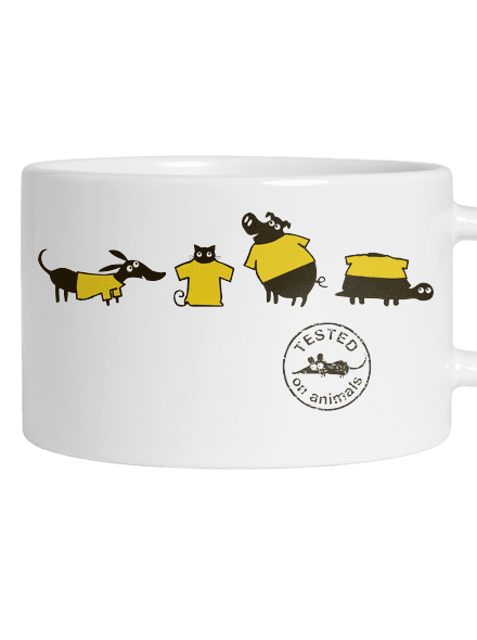 Testováno na zvířatech