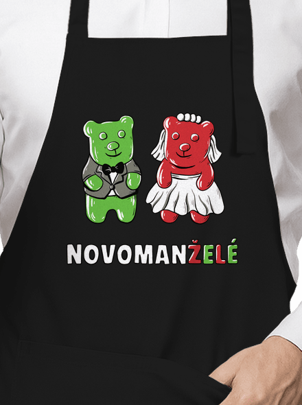 Novomanželé z želé