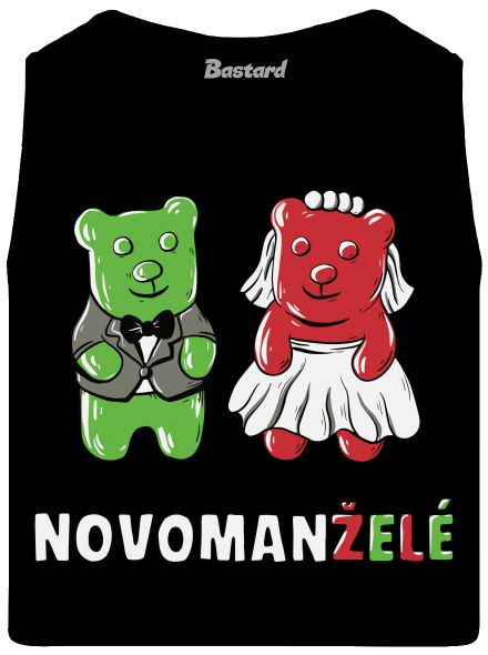 Novomanželé z želé