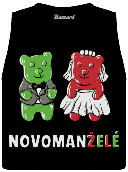 Novomanželé z želé