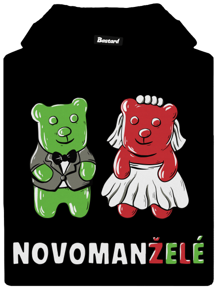 Novomanželé z želé