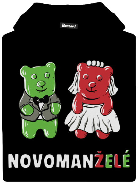 Novomanželé z želé
