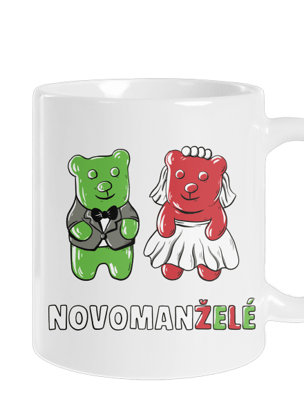 Novomanželé z želé