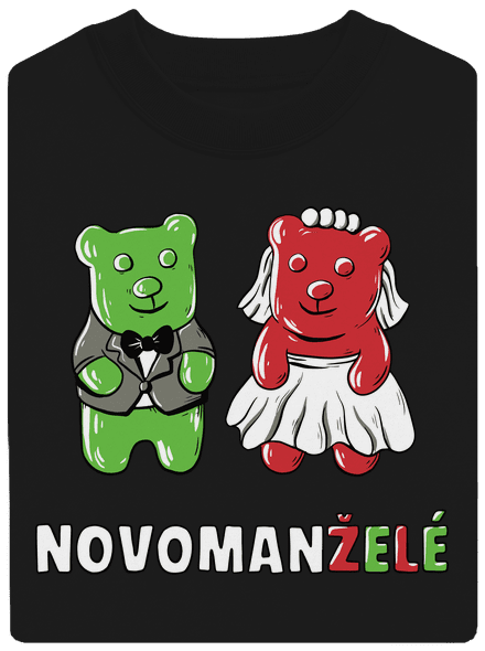 Novomanželé z želé