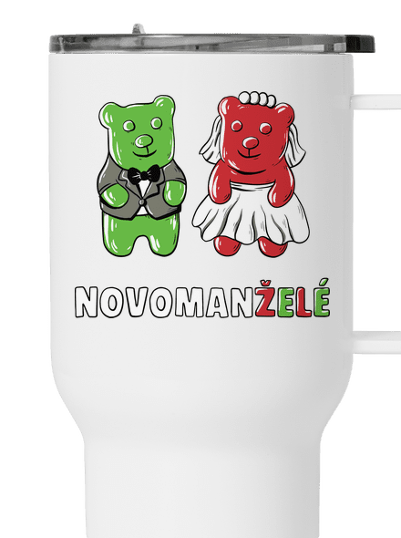 Novomanželé z želé