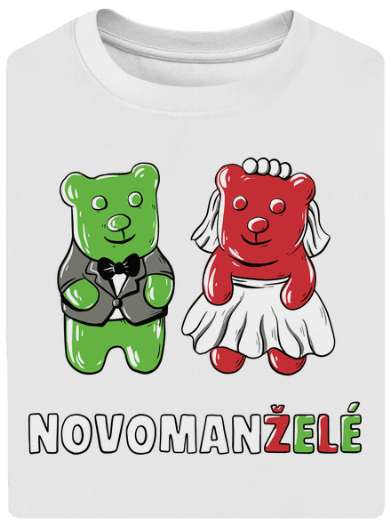 Novomanželé z želé