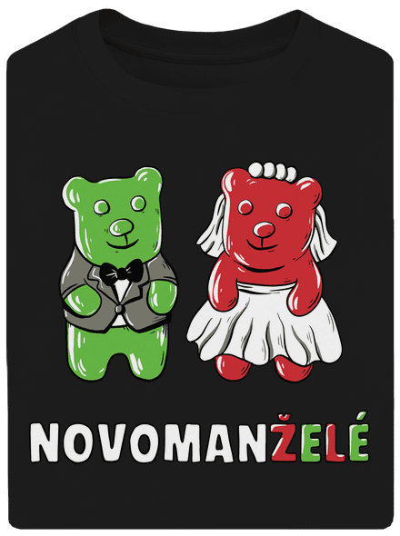 Novomanželé z želé