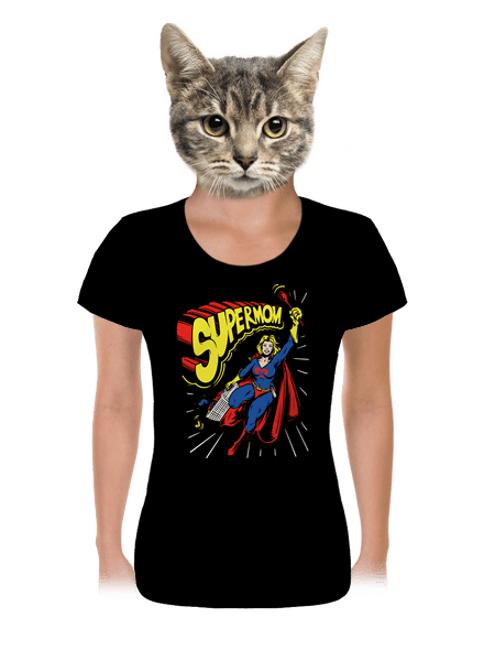 Supermom dámské tričko Black